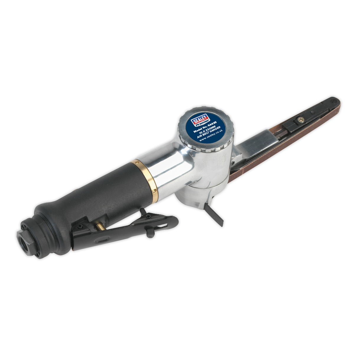 Sealey Air Belt Sander With Articulated Sanding Arm 18000rpm 10 x 330mm SA635