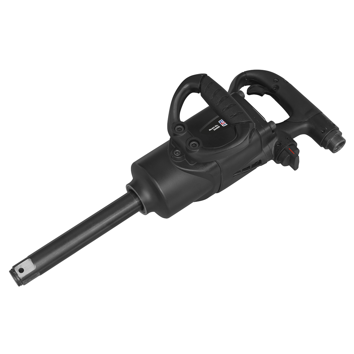 Sealey 1"Square Drive Air Impact Wrench Twin Hammer - Compact Lightweight SA686