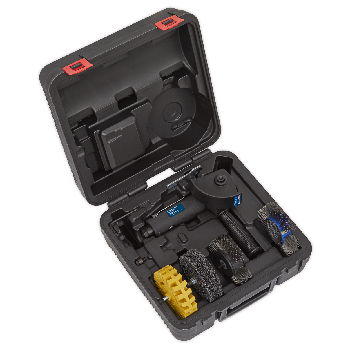 Sealey Smart Eraser Air Tool Kit Supplied In Storage Case 4 Pieces SA695