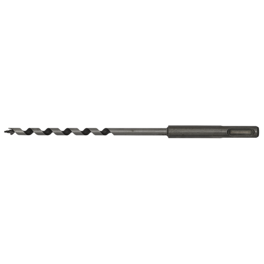 Sealey SDS Plus Auger Wood Drill Fully Hardened 6 x 200mm - Grey SA6X200
