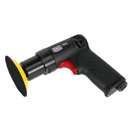 Sealey Air Polisher 75mm Mini With Adjustable Speed Control - Black SA722
