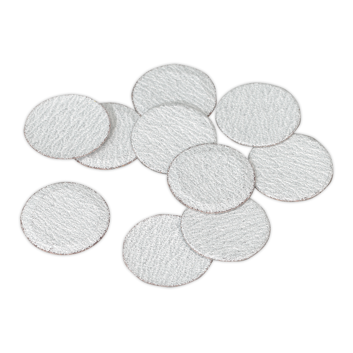 Sealey Ø75mm Hook-and-Loop Sanding Disc 120 Grit - Pack of 10 Pieces SA722D120G