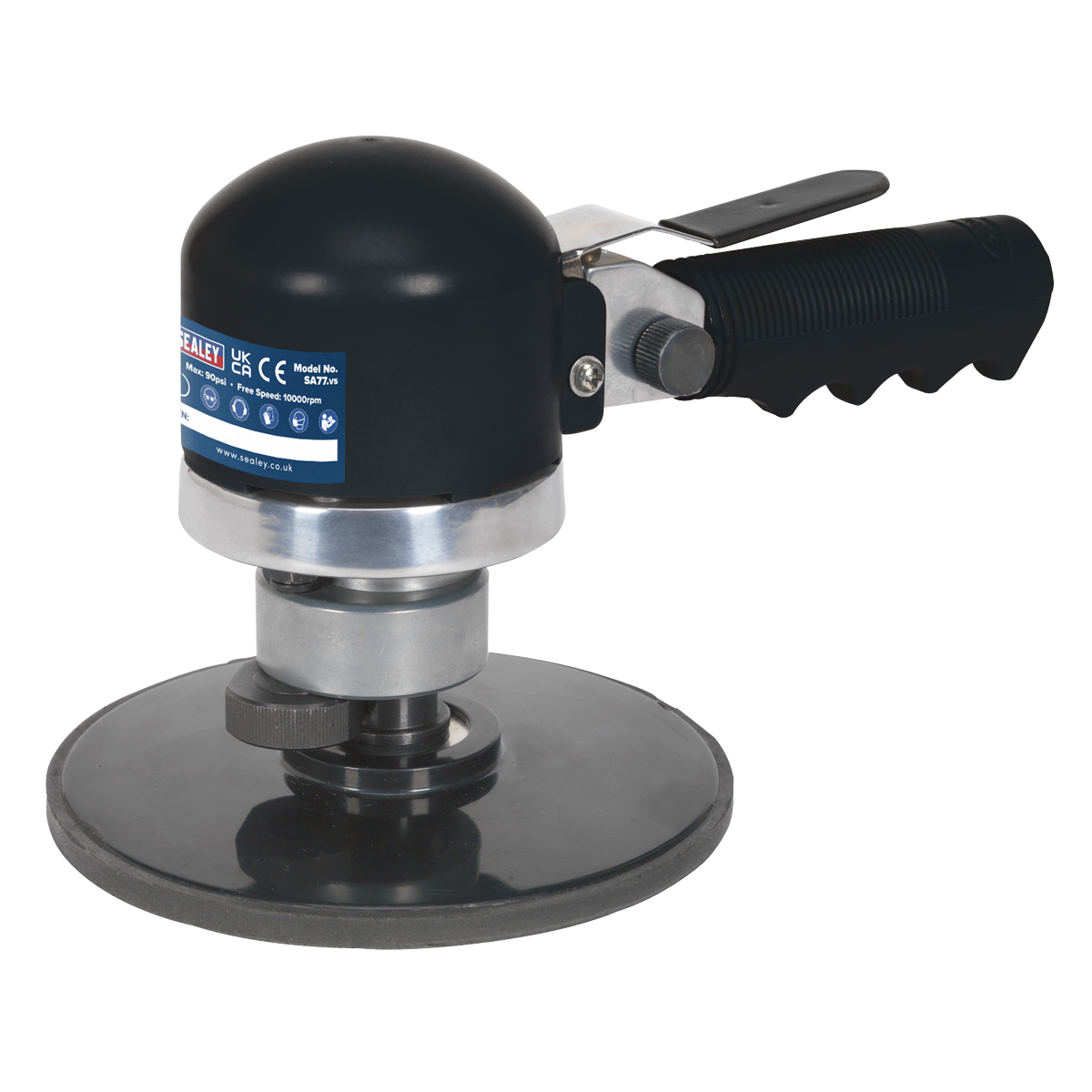Sealey Air Random Orbital Sander With Airflow Control Valve 10000rpm SA77