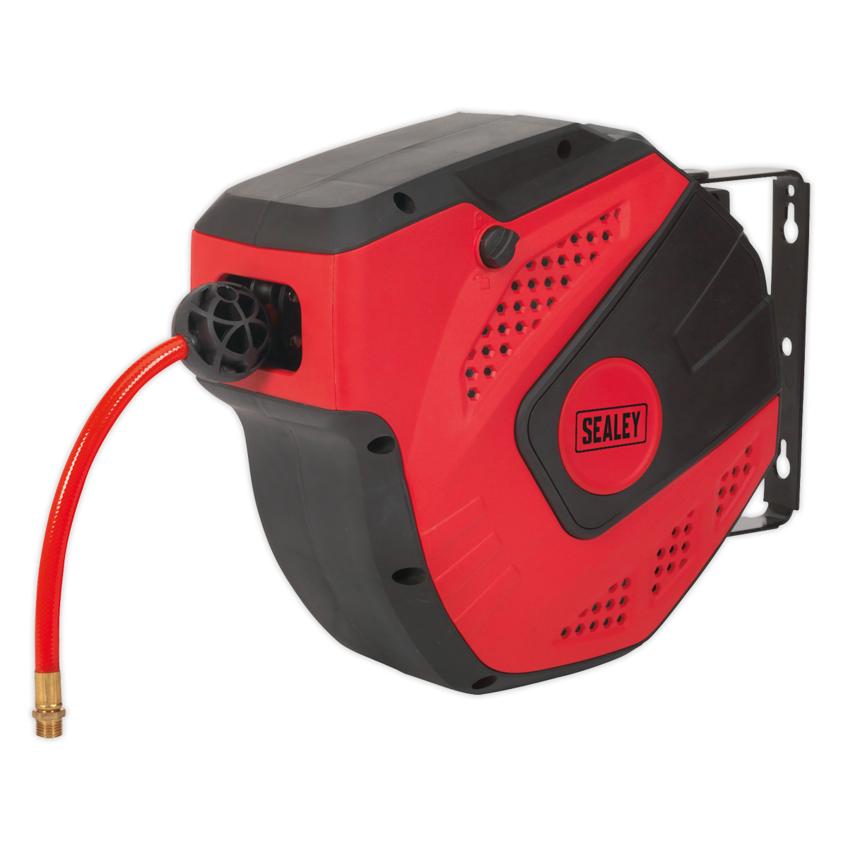 Sealey Auto Rewind Control Air Hose Reel 10m Ø8mm ID - Rubber Hose SA821