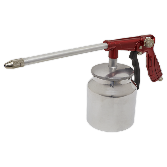 Sealey Paraffin Spray Gun Large Inlet With Fluid/Air Control Valve SA923