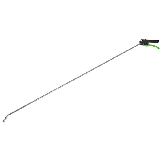 Sealey Air Blow Gun Bent Pipe Ø8mm 1000mm 1/4" BSP Air Inlet Ergonomic SA9233