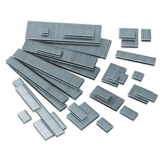 Sealey Staple 40mm 18SWG Pack Of 5000 Crown Size 5.7mm - Silver SAAS1840