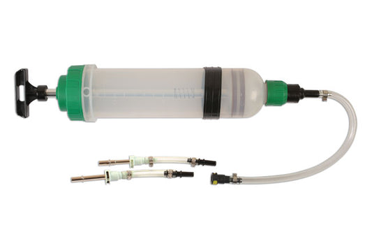 LASER 6152 Garage Universal Oil Fluid Extraction Syringe Fuel Retriever 1 5L