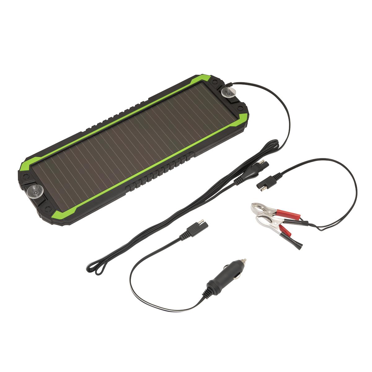 Sealey Amorphous Solar Power Panel 12V/1.5W Trickle Battery Charger IP44 SPP01