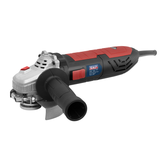 Sealey 230V 100mm 750W Angle Grinder Built-In LED Power Indicator SAG101