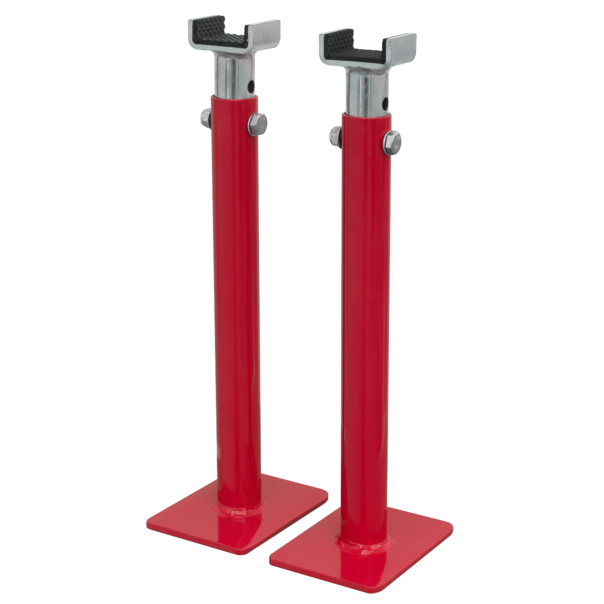 Sealey Swingarm Stands All Steel Construction Bolted Height Adjustment SAS01