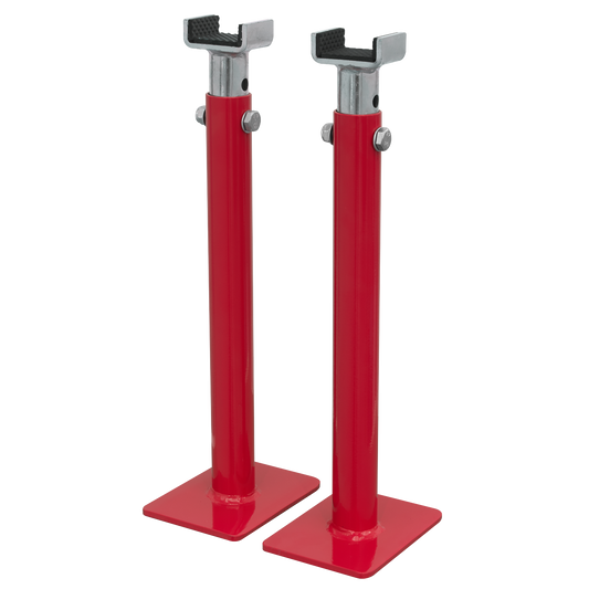 Sealey Swingarm Stands All Steel Construction Bolted Height Adjustment SAS01