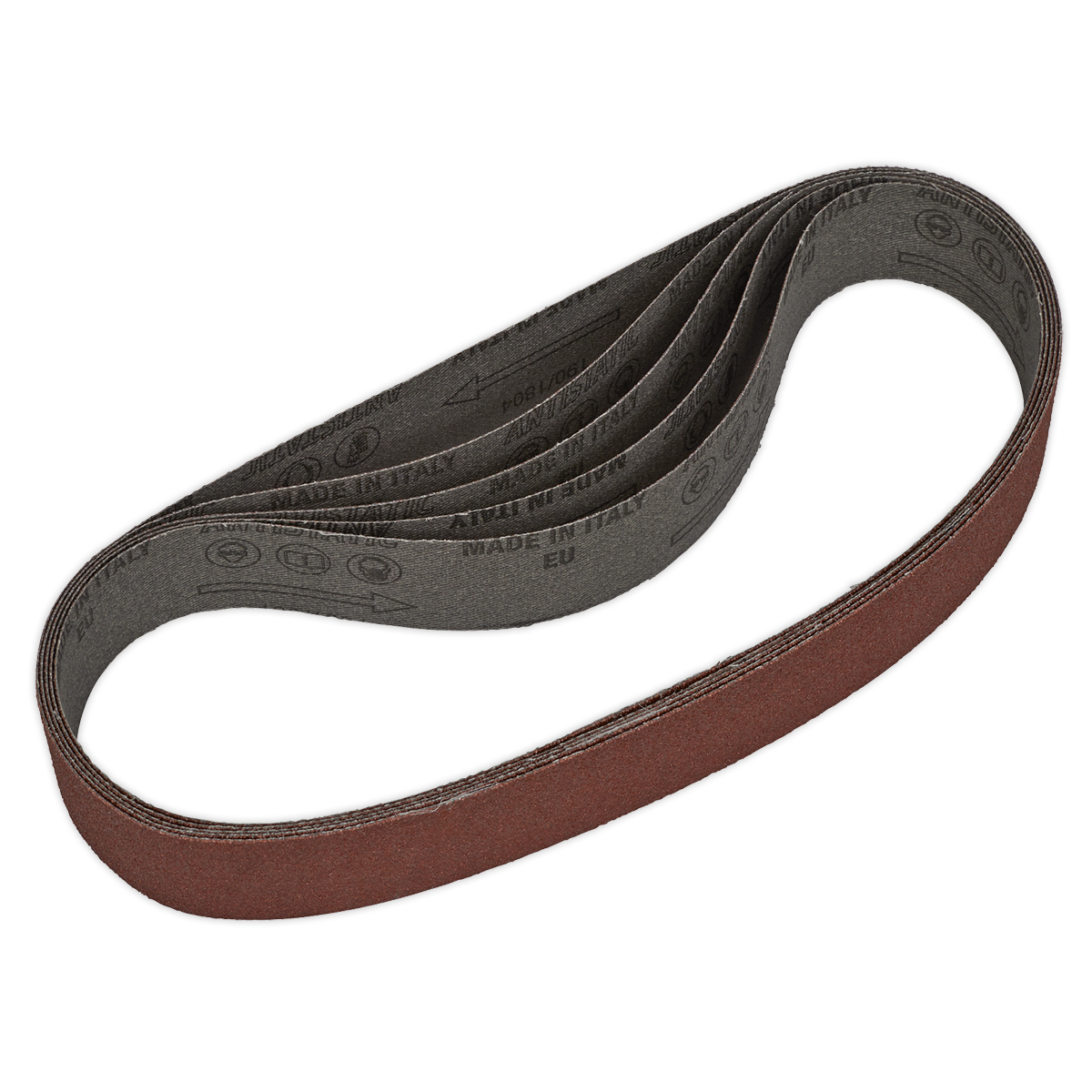Sealey Sanding Belt Aluminium Oxide 30 x 540mm 80 Grit Pack Of 5 SB0011