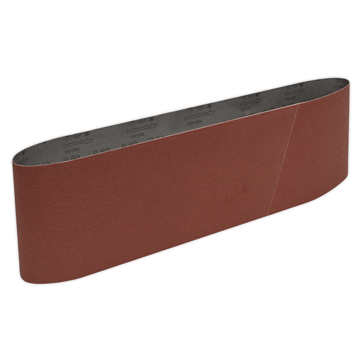 Sealey Aluminium Oxide Super-Flexible Sanding Belt 150 x 1220mm 80 Grit SB0017