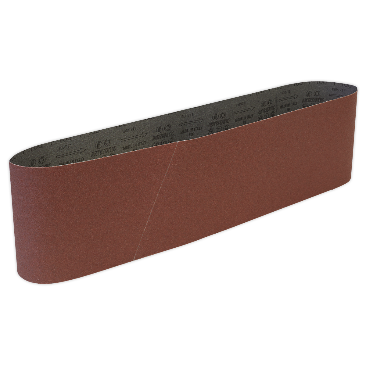 Sealey Aluminium Oxide Super-Flexible Sanding Belt 150 x 1220mm 100 Grit SB0018