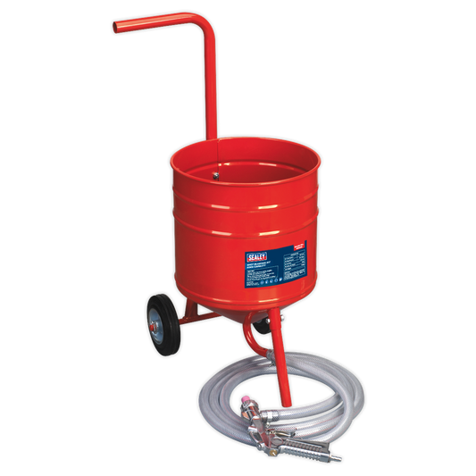 Sealey Shot Blasting Kit Large Capacity Hopper With Handle 22.6kg SB994