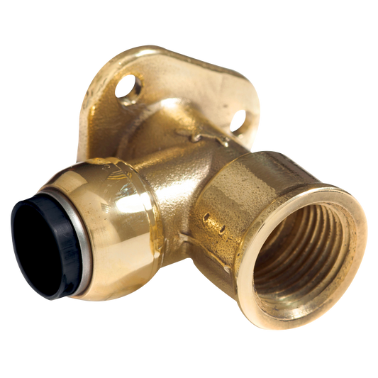 Sealey SharkBite Pipe Wingback Elbow Brass Size 15mm x 1/2" BSP SBA15BWE
