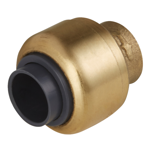 Sealey SharkBite Line End Plug Caps End Of Pipe - Size Tube OD Ø15mm SBA15P