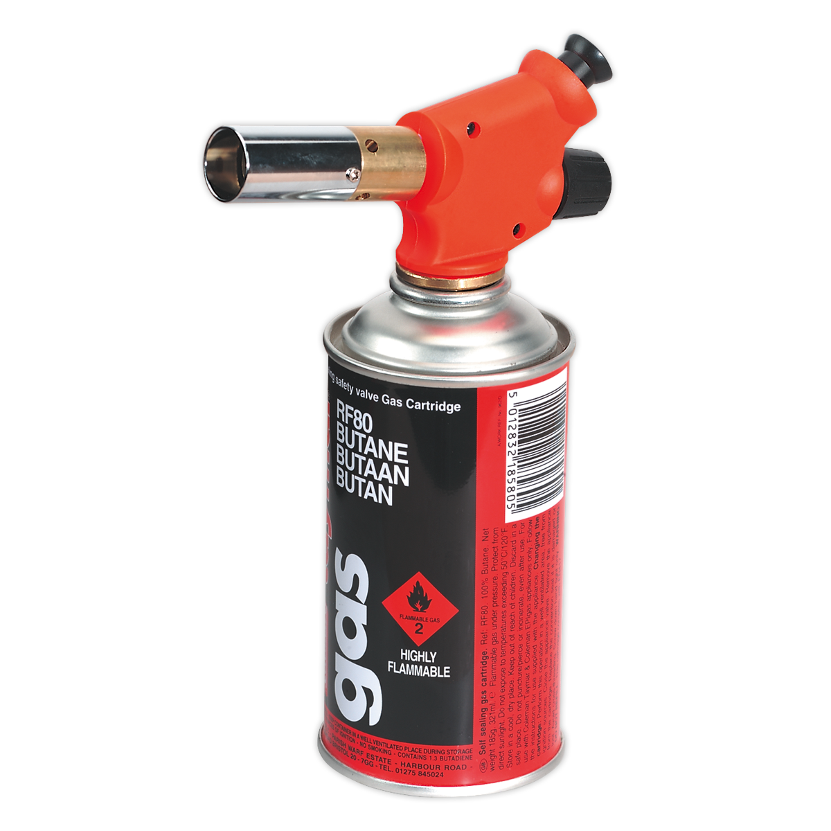 Sealey Micro Butane Soldering Heating Torch Piezo Electric Ignition AK2955
