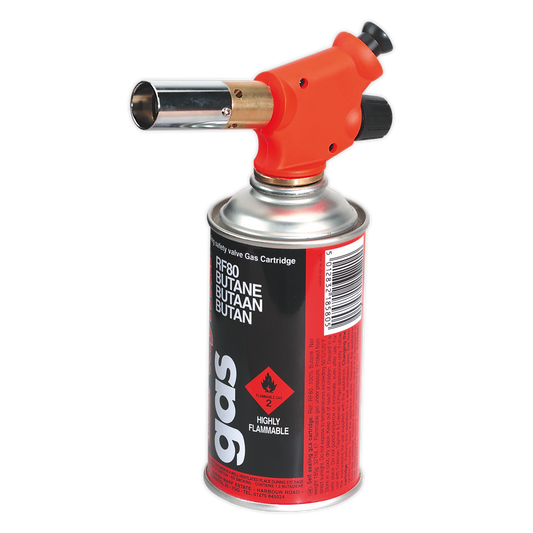 Sealey Micro Butane Soldering Heating Torch Piezo Electric Ignition AK2955