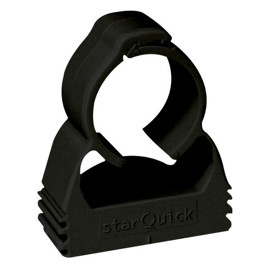 Sealey SharkBite Pipe Clip 28mm 10 Pieces Secure Pipework To Wall SBA28PC
