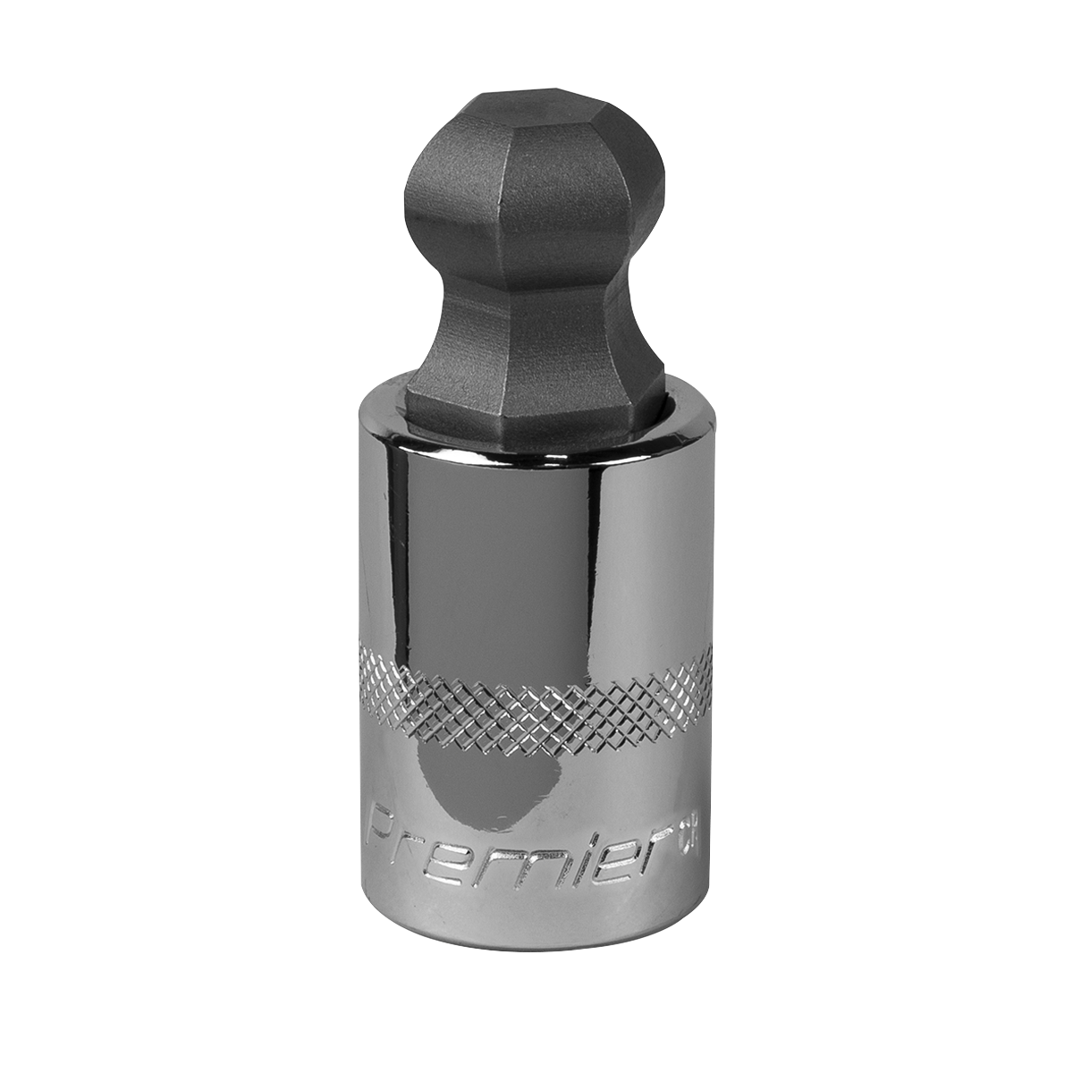 Sealey Ball-End Hex Socket Bit 17mm 1/2" Square Drive Chrome Plated Tool SBBH012