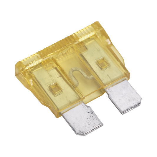 Sealey Automotive Standard Fuse Blade Electrical 20A Pack of 50 Yellow SBF2050