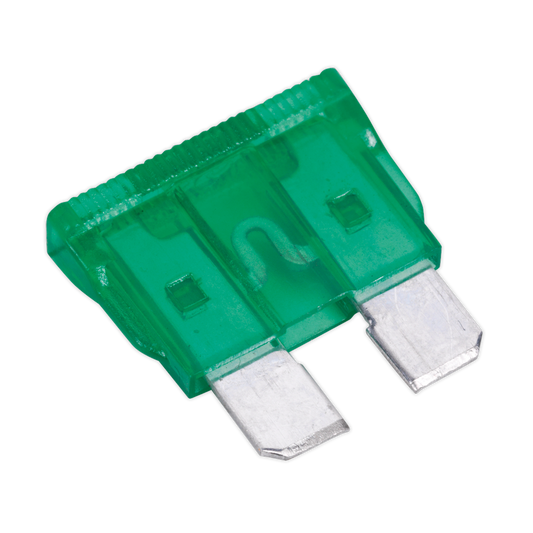 Sealey Automotive Standard Fuse Blade Electrical 30A Pack of 50 Green SBF3050