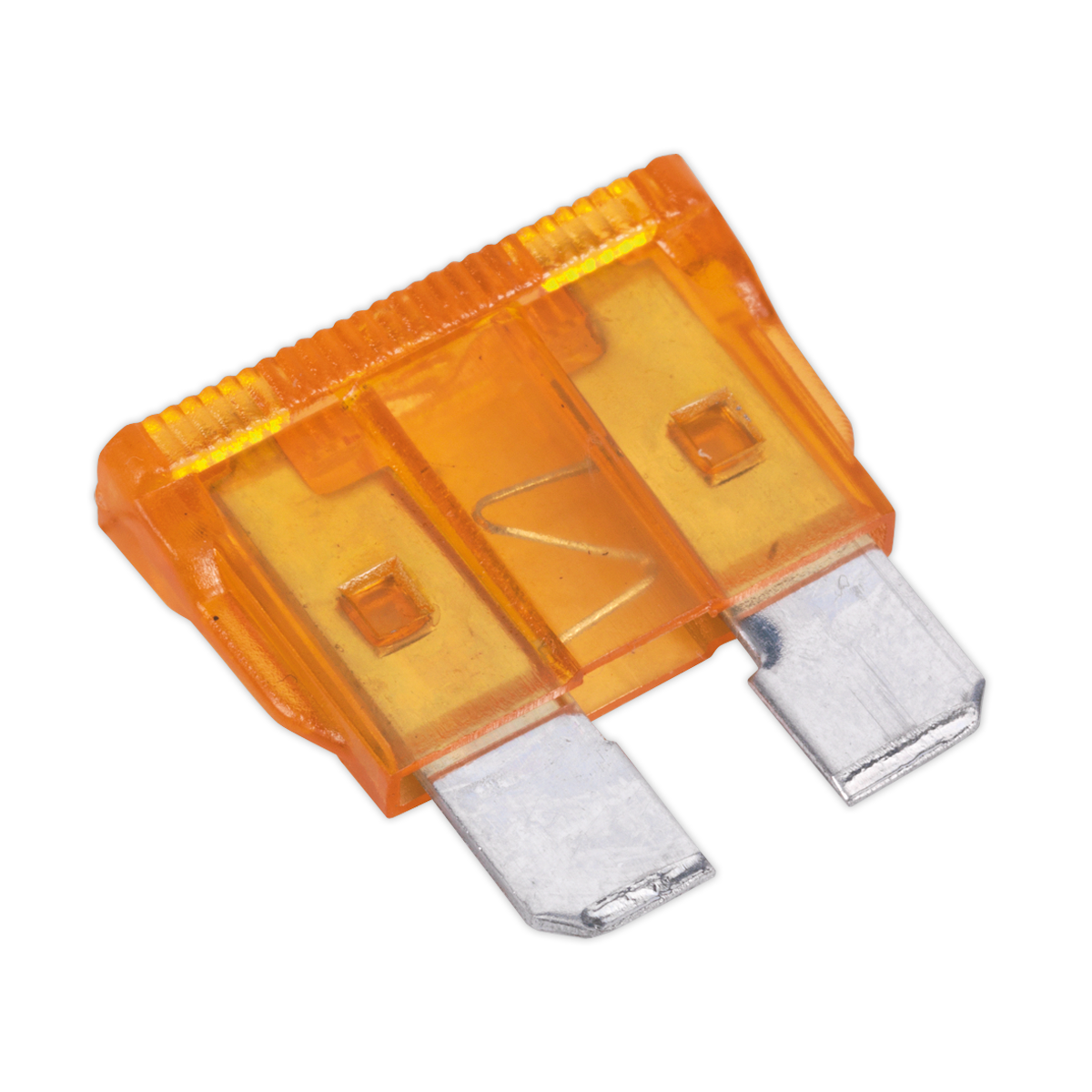 Sealey Automotive Standard Fuse Blade Electrical 5A Pack of 50 Pcs Orange SBF550
