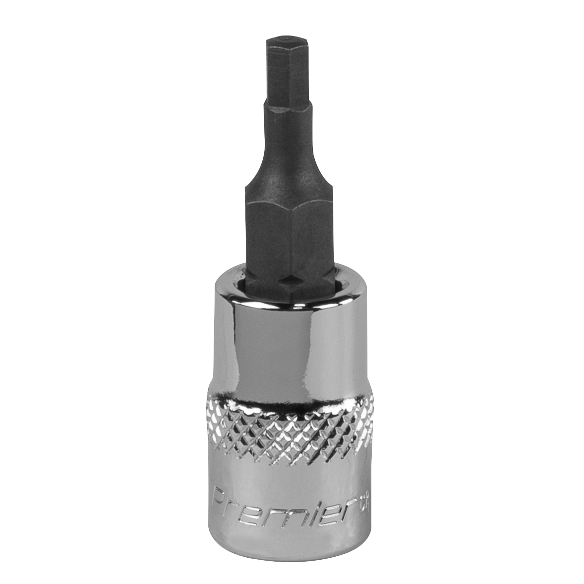 Sealey 3mm 1/4" Square Drive Hex Socket Bit Forged Chrome Vanadium Steel SBH001