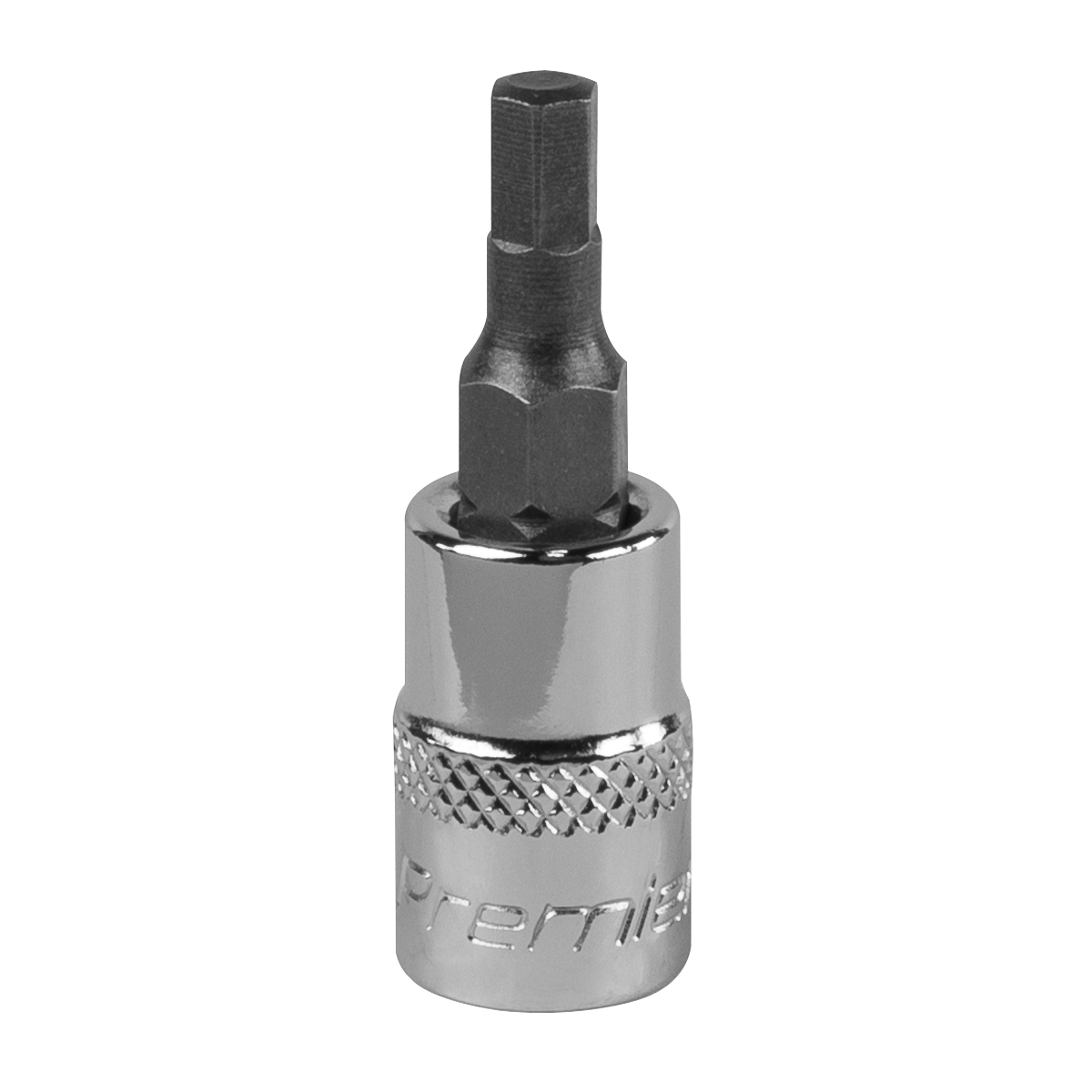 Sealey Hex Socket Bit 4mm 1/4" Square Drive Forged Chrome Vanadium Steel SBH002
