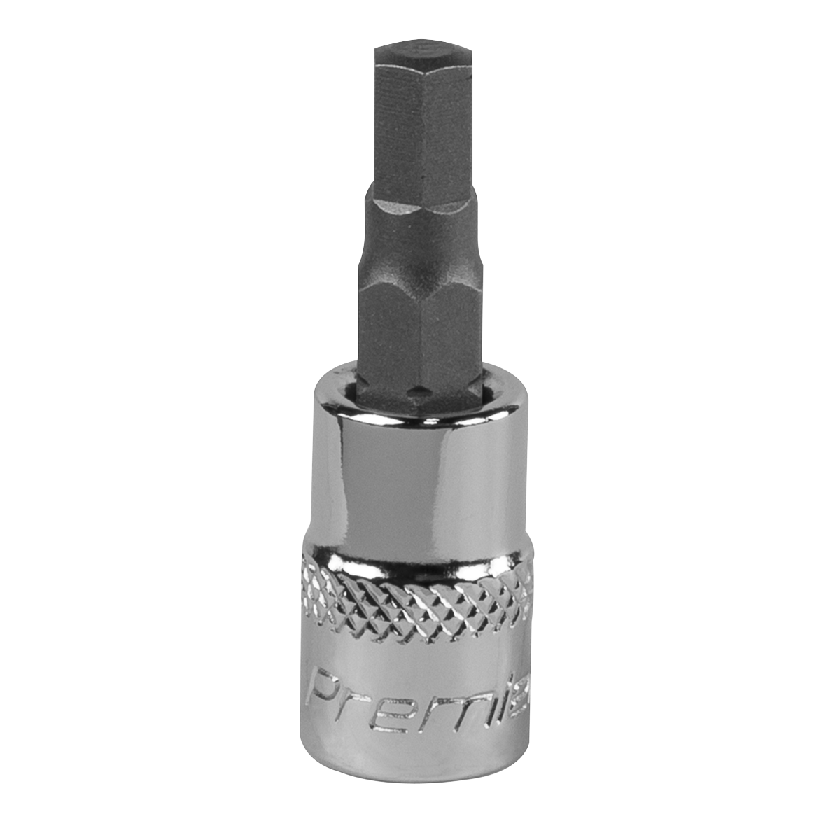 Sealey Hex Socket Bit 5mm 1/4" Square Drive Forged Chrome Vanadium Steel SBH003