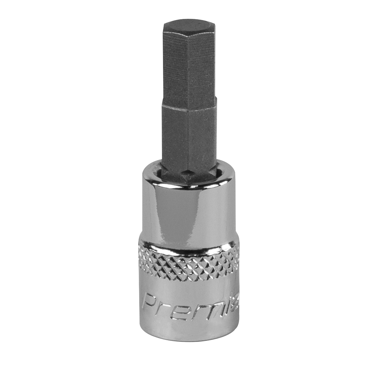Sealey Hex Socket Bit 6mm 1/4" Square Drive Forged Chrome Vanadium Steel SBH004
