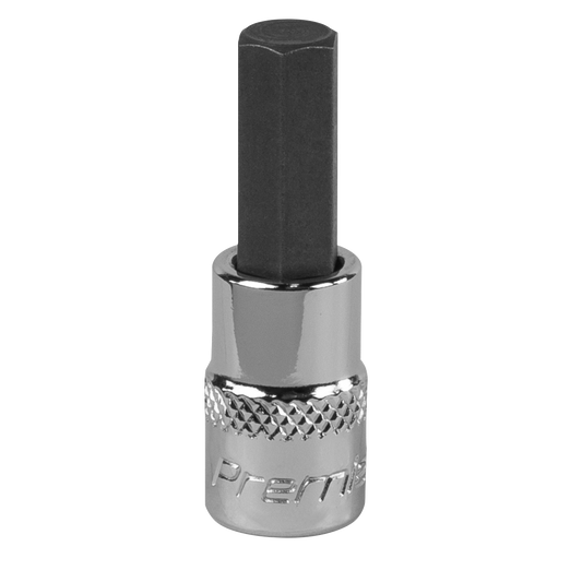 Sealey Hex Socket Bit 7mm 1/4" Square Drive Forged Chrome Vanadium Steel SBH005