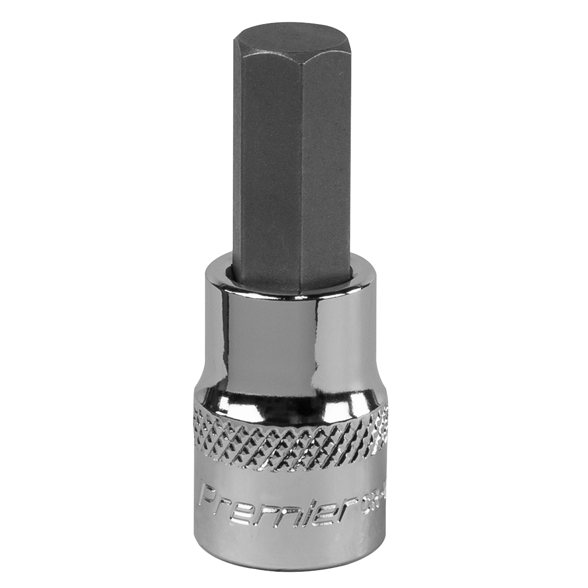 Sealey Hex Socket Bit 10mm 3/8" Square Drive Forged Chrome Vanadium Steel SBH013