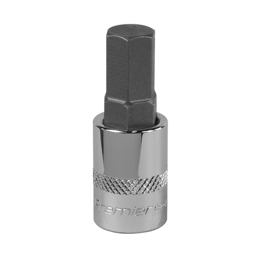 Sealey Hex Socket Bit 11mm 3/8" Square Drive Forged Chrome Vanadium Steel SBH014