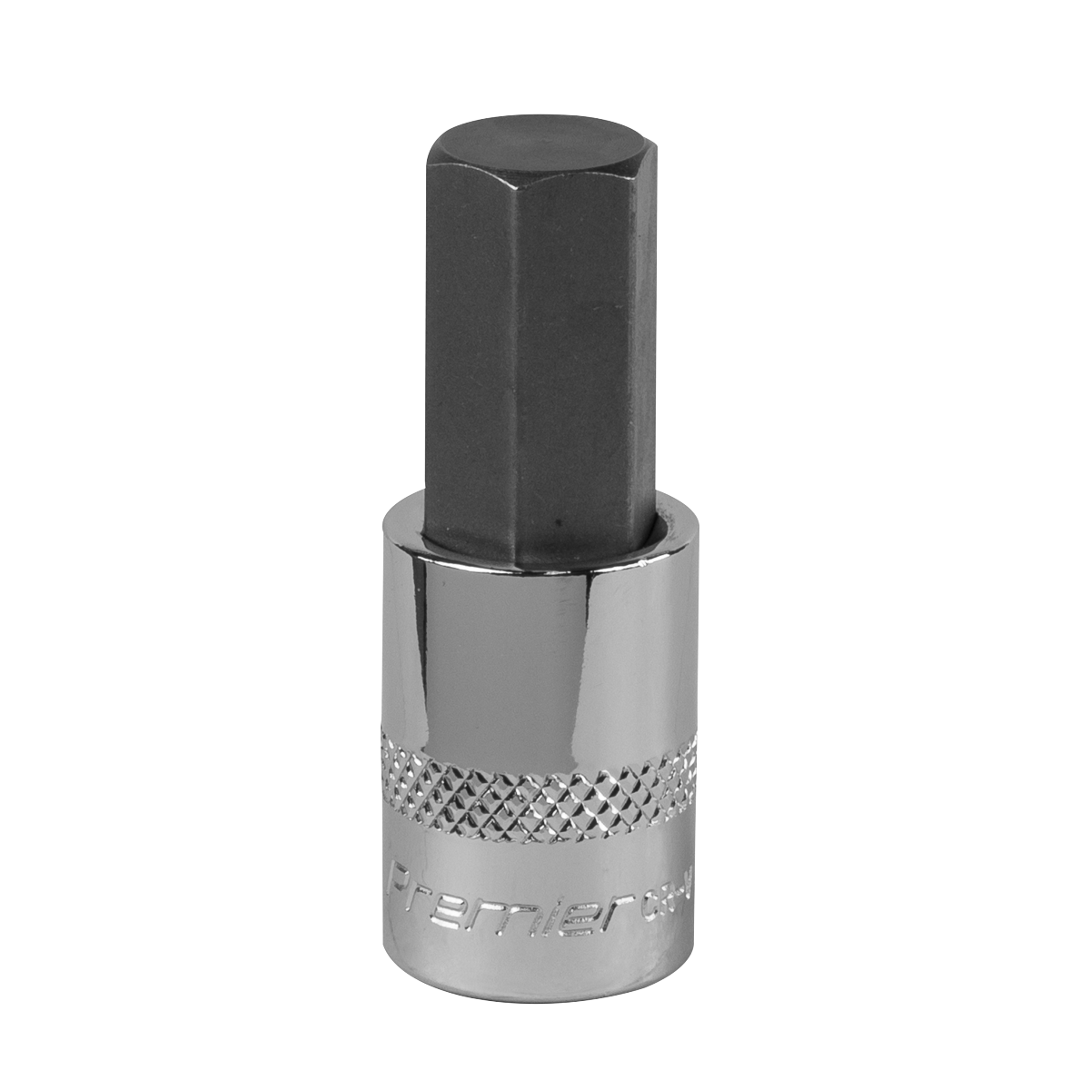 Sealey Hex Socket Bit 12mm 3/8" Square Drive Forged Chrome Vanadium Steel SBH015