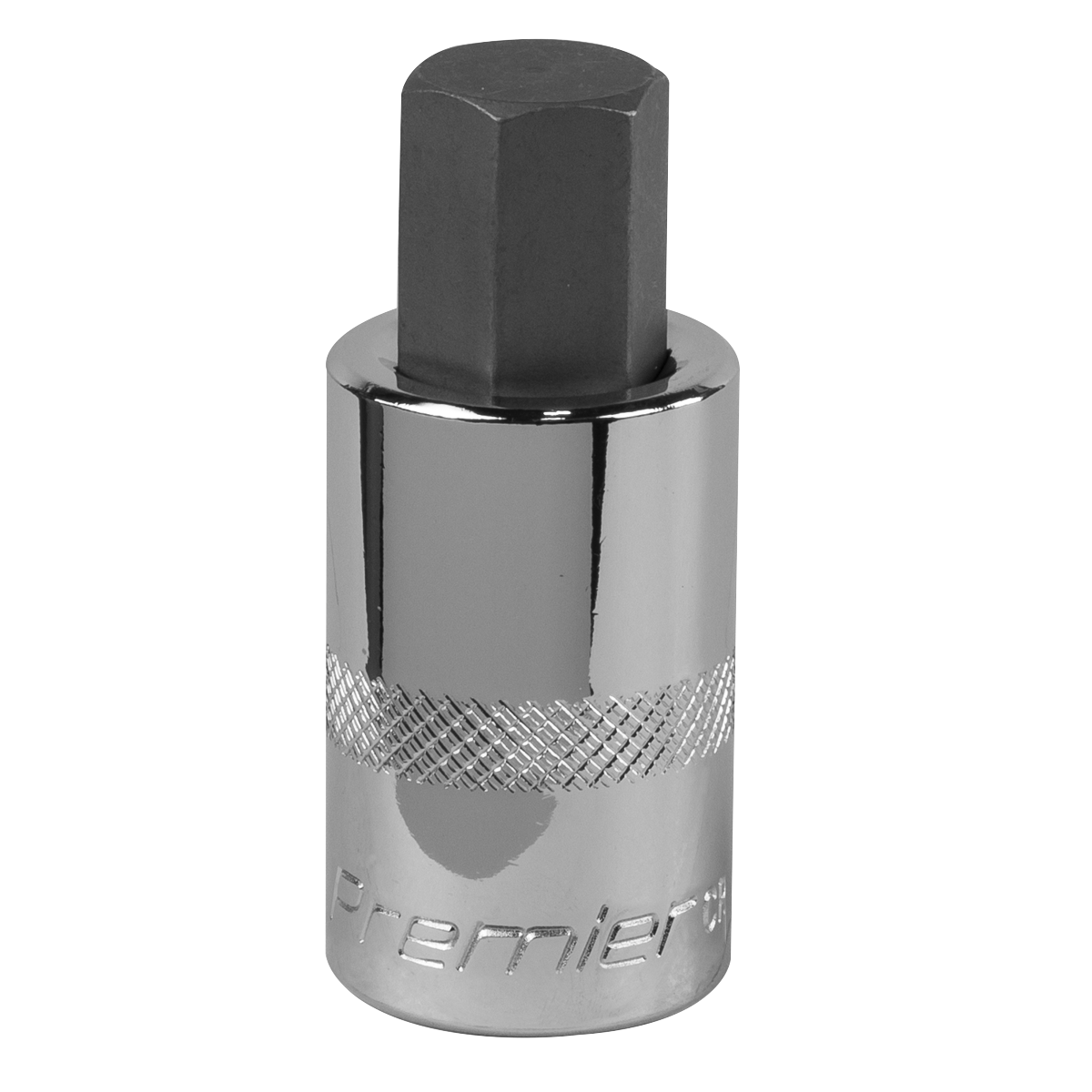 Sealey Hex Socket Bit 14mm 1/2" Square Drive Forged Chrome Vanadium Steel SBH024