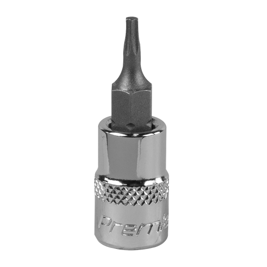 Sealey TRX-Star Socket Bit T8 1/4" Square Drive Daily Professional Use SBT001