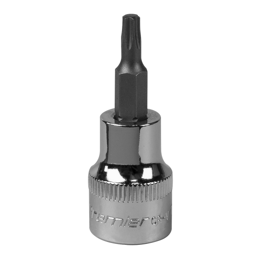 Sealey TRX-Star Socket Bit T20 3/8" Square Drive Daily Professional Use SBT009