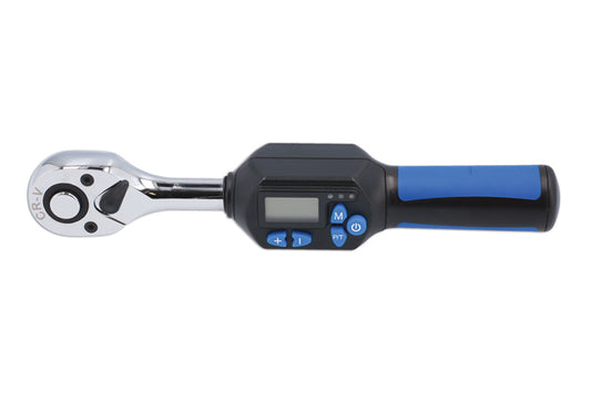 LASER 6205 Digital Torque Ratchet 1/2" Drive 20-100Nm Chrome Vanadium Steel