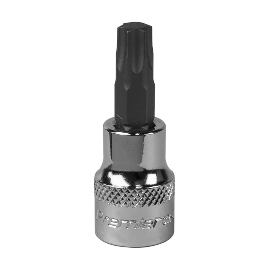 Sealey TRX-Star Socket Bit T45 3/8" Square Drive Polished Mirror Finish SBT014
