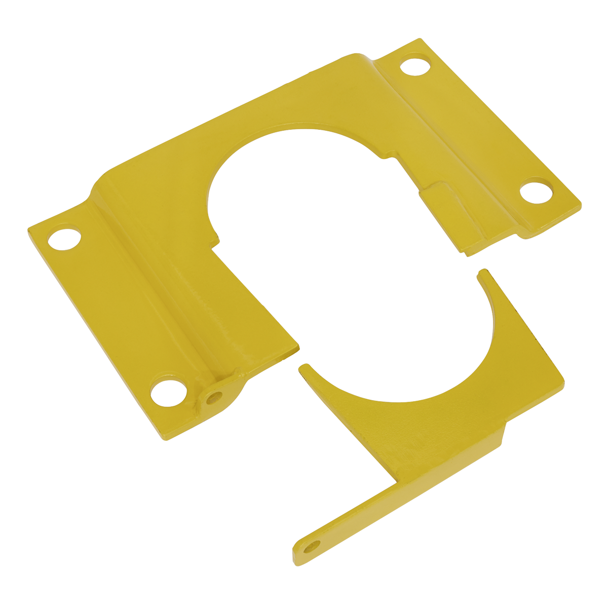 Sealey Removable Bollard Steel Base Plate Locking Ø11mm Padlock Hole RBLP