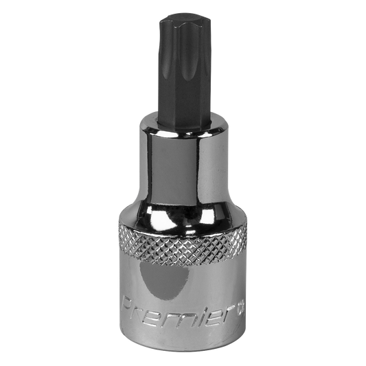 Sealey TRX-Star Socket Bit T50 1/2" Square Drive Daily Professional Use SBT024