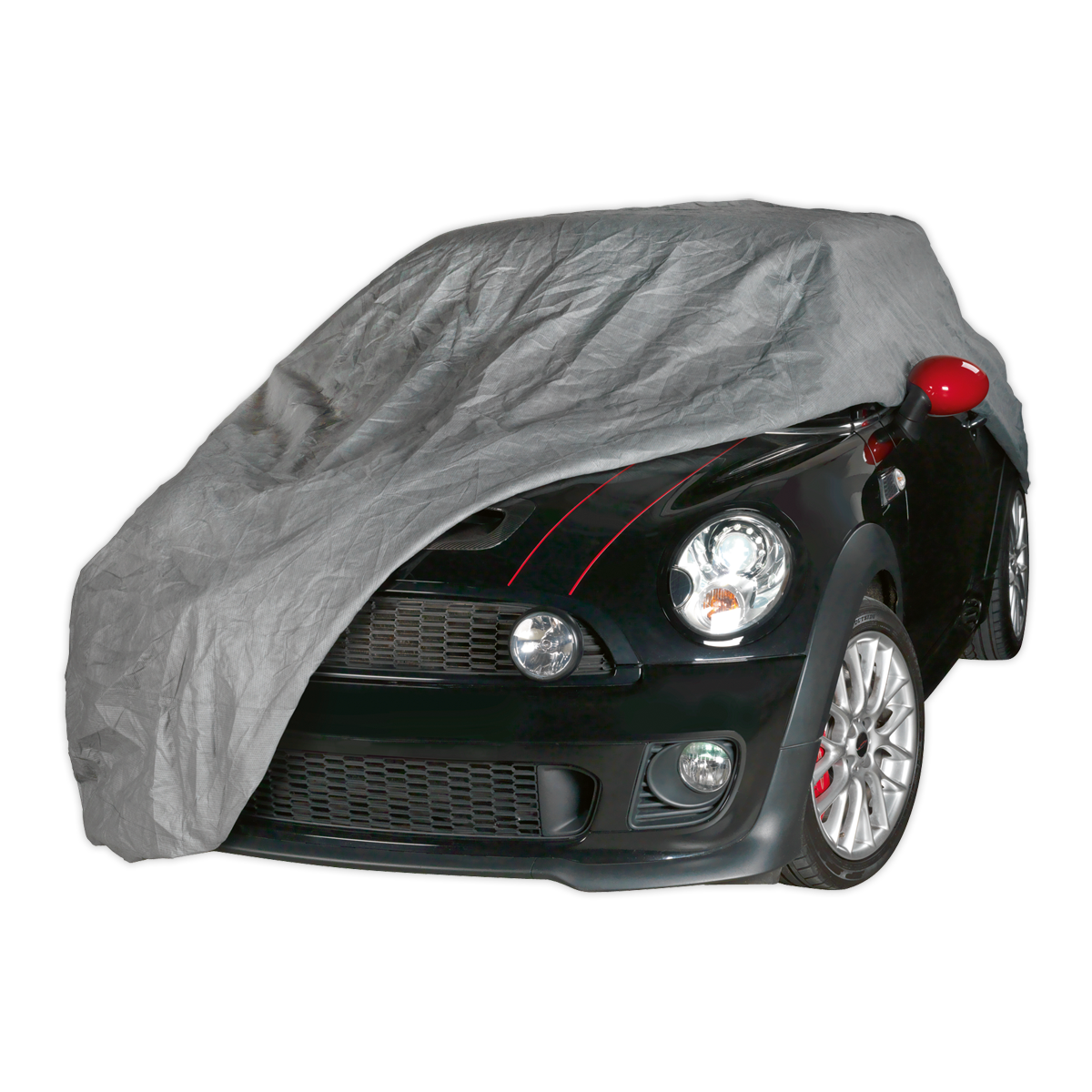 Sealey All Seasons Car Cover Waterproof 3-Layer Breathable - Small SCCS