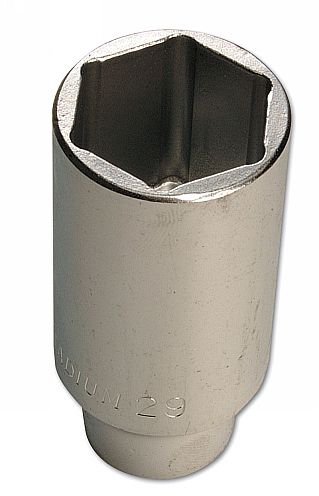 LASER 1603 Socket Wrench Insert 1/2" Drive 10mm Spanner Chrome Vanadium Steel