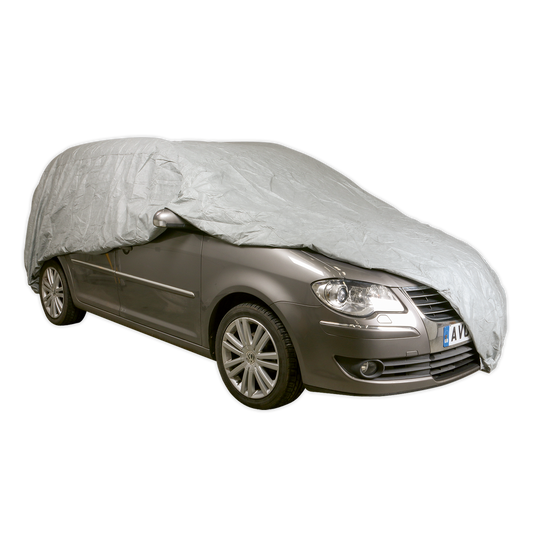 Sealey All Seasons Car Cover Waterproof 3-Layer - Extra Extra Large SCCXXL