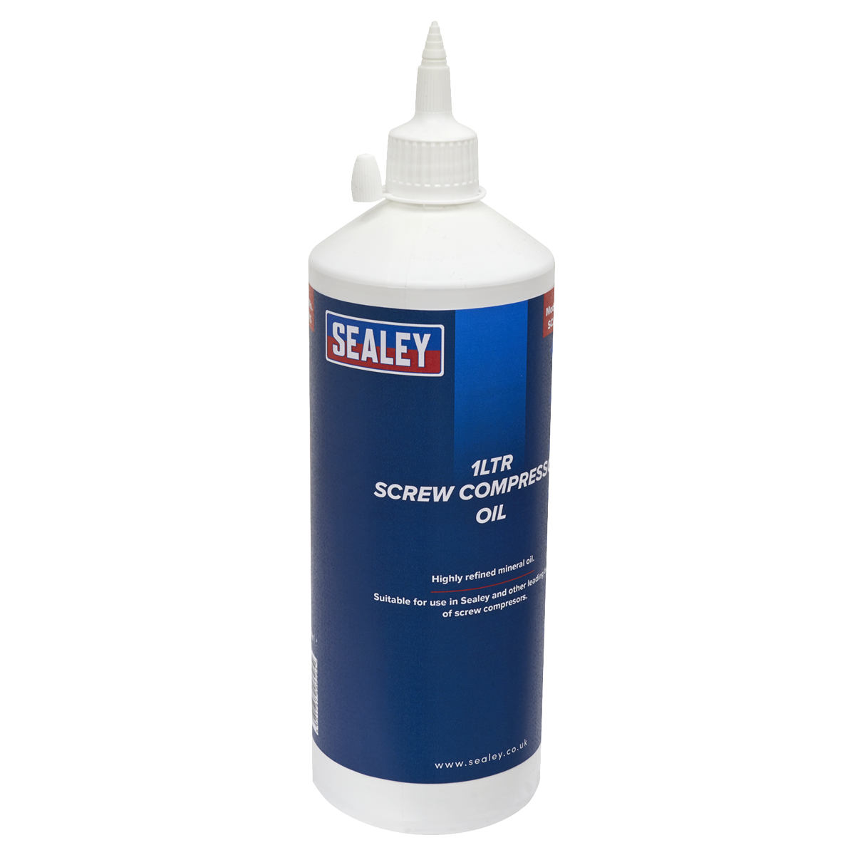 Sealey Screw Compressor Highly Refined Mineral Oil 1 Litres ISO VG 46 SCPO1S