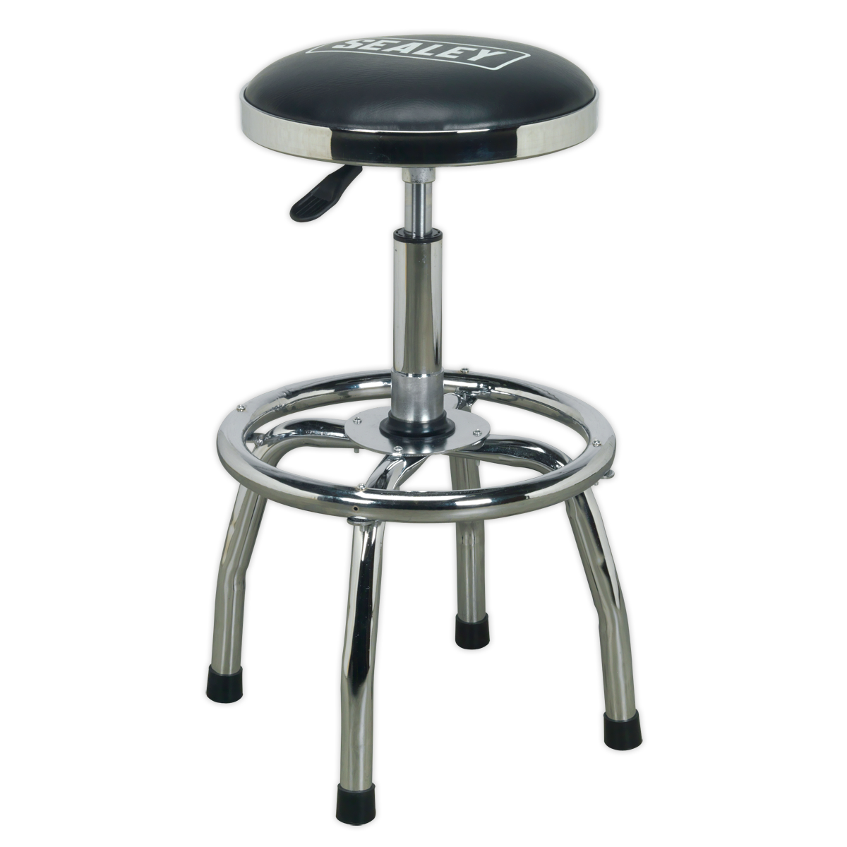 Sealey Heavy Duty Pneumatic Workshop Stool With Adjustable Height SCR17