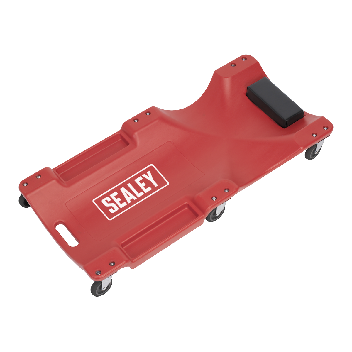 Sealey Composite Creeper With Six Ø75mm Castors Low Profile One-Piece SCR80
